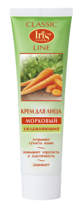 Фотография Iris Крем для лица • МОРКОВНЫЙ увлажняющий • 100мл