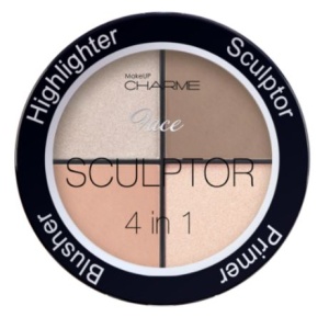 Фотография Charme Скульптор для лица • 4-в-1 CH/SH-401 • Тёплый абрикосовый