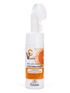Флоресан Vitamin C МУСС Отбеливающий для умывания с натуральным экстрактом Апельсина, 170мл арт.Ф-63
