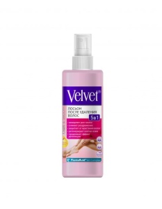 Velvet Лосьон 5 в1 после удаления волос и для замедления их роста, 200мл/24шт, арт.796517