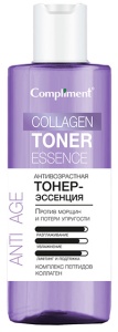 Compliment Тонер-Эссенция АНТИВОЗРАСТНАЯ COLLAGEN для лица, 150 мл арт.919326