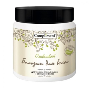 Фотография Compliment Бальзам для волос ОЛИВКОВЫЙ 500 мл • арт.796289