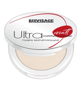 Luxvisage ПУДРА Компактная Матирующая ULTRA MATT тон 104 (Warm Beige)  Арт.К712