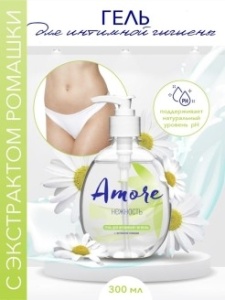 Фотография Romax Гель для интимной гигиены • Amore • Нежность • 300гр