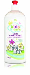 Фотография Iris Kids Care • Универсальное жидкое моющее средство "Мыло ХОЗЯЙСТВЕННОЕ " для детского белья и принадлежностей • 500мл