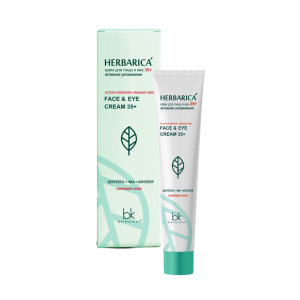 Фотография Белкосмекс Herbarica • Крем для ЛИЦА и ВЕК  35+ •  Активное Увлажнение • 40г