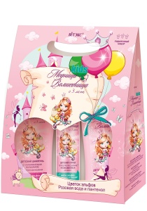 ВИТЭКС МОДНИЦА ВОЛШЕБНИЦА Подарочный набор для девочек с 3 лет шамп+спрей д/волос+крем пенка (3ед) /
