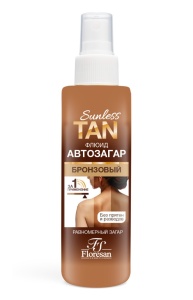Фотография  Флоресан Sunless Tan Флюид Автозагар Бронзовый, 200 мл арт.Ф-808