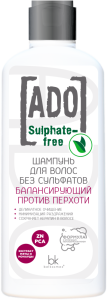 БЕЛКОСМЕКС ADO Шампунь для волос бессульфатный балансирующий ПРОТИВ ПЕРХОТИ, 250г