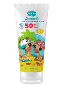 FAMILY COSMETICS Mini Me Защита от солнца Детский солнцезащитный крем 0+ SPF 50+, 100мл, арт.ММS-813