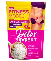 Фотография Фитокосметик Fitness Model body • Соль для ванн • морская "DETOX-Эффект" 500г • арт.7690