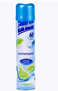 Фотография SYMPHONY Освежитель • Антитабак • 300мл • Арт. 28-012