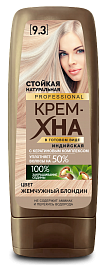 Фотография Фитокосметик Крем-Хна • ИНДИЙСКАЯ • В готовом виде •  PROFESSIONAL • Жемчужный блондин" 140мл  • арт.1257