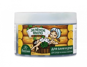 Флоресан Мыло для бани и душа, для ухода за телом/волосами натуральное таежное 