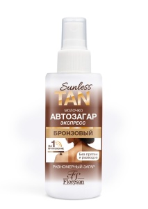 Фотография  Флоресан Sunless Tan Молочко автозагар экспресс для тела Бронзовый, 150 мл арт.Ф-812