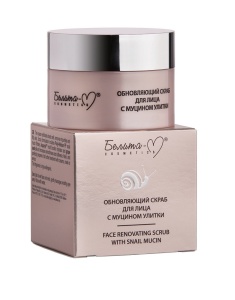 Фотография Белита-М СКРАБ для ЛИЦА с муцином улитки • Обновляющий • 50 г
