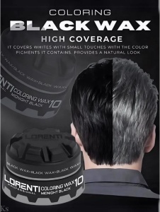 Фотография  LORENTI Воск для волос 10 ЧЁРНЫЙ, 150мл