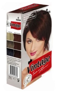 Fiona Vintage Color тон 64 Махагон краска для волос