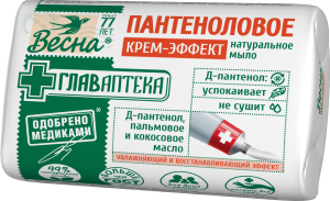 Фотография ПКК Весна Главаптека • Мыло туалетное твердое • 90 гр. • Пантеноловое,6 шт. • арт. 6171