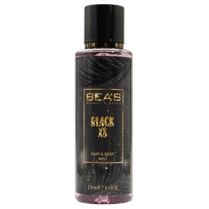 Фотография Beas Мист для волос и тела • Black XS • Paco Radanne Black XS for Her • 250мл