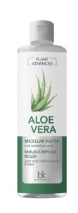 БК PLANT ADVANCED Aloe Vera МИЦЕЛЛЯРНАЯ вода д/чувствительной кожи, 500мл