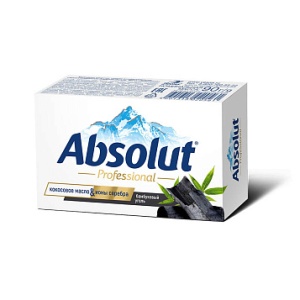 Фотография Абсолют Мыло туалетное • 90гр • Professional • Бамбуковый уголь • арт.6246
