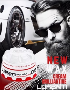 Фотография Lorenti Воск для укладки волос • 02 Крем Бриллиантовый • 150мл • 5634-1