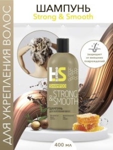 Фотография Romax Шампунь для укрепления волос • H:Studio • Strong&Smooth • 400гр