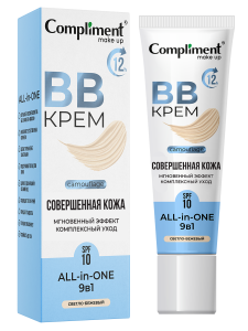 Фотография Compliment ВВ-крем светло-бежевый • 35мл • арт.916417