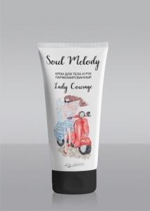 S/LIFE SOUL MELODY Крем д/тела и рук парфюмированный Lady Courage 200г/24шт