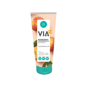 Белкосмекс VIA mix Бальзам-Кондиционер для волос с витамином А, 180г