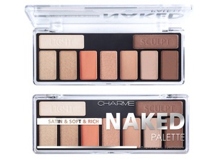 CHARME Палетка теней д/век 9 в1 CH/E9-901 (Нюдовый) /6шт