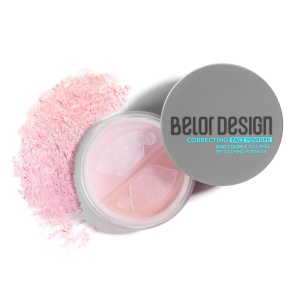 Фотография  BelorDesign Пудра корректирующая для лица, тон rose/peach 11 г