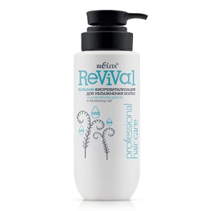 Фотография  БЕЛИТА Professional Hair Care Бальзам-Биоревитализация для увлажнения волос, 400мл