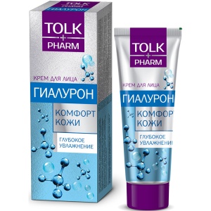 Фотография ПКК Весна TOLK Pharm • Крем косметический для ЛИЦА "Гиалурон" • 40мл