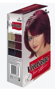 Fiona Vintage Color тон 44 Царский рубин краска для волос