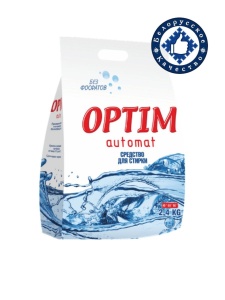 Фотография Бархим OPTIM • Порошок стиральный •  OPTIM UNIVERSAL • Универсальный • 2,4кг