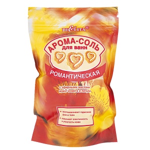 Фотография Белита СОЛЬ-арома РОМАНТИЧЕСКАЯ с эфирными маслами иланг-иланга и пачули 500г