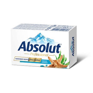 АБСОЛЮТ Мыло туалетное 90гр Professional Морские минералы, арт.6248