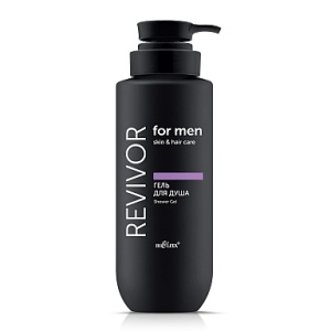 БЕЛИТА Revivor FOR MEN Skin & Hair Care Гель для душа, 400 мл