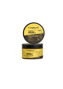 COMPLIMENT RichHairCare МАСКА д/волос Интенсивное восстановление ARGAN OIL, 400мл/8шт, арт.910484