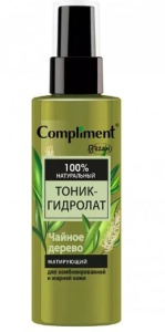 Фотография Compliment Тоник-гидролат • Чайное Дерево • Матирующий • 150мл • Арт.912563