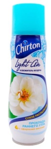 Фотография Chirton Освежитель воздуха аэрозольный • Cухое распыление • прохлада Раннего Утра • 300 мл.