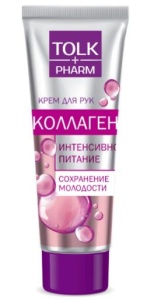 Фотография ПКК Весна TOLK Крем для РУК Коллаген ПИТАНИЕ+ОМОЛОЖЕНИЕ 25+ • 75мл • арт.2604