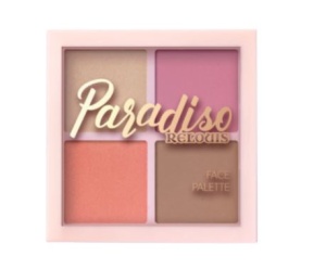 РЕЛУИ Палетка для лица PARADISO Sun Тон 01, РБ775-21