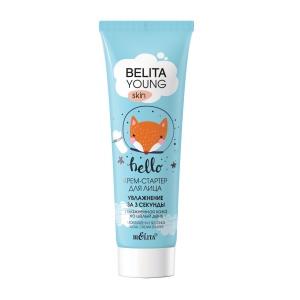 БЕЛИТА BELITA YOUNG SKIN Крем-стартер для лица «Увлажнение за 3 секунды» 50мл/18шт, туба