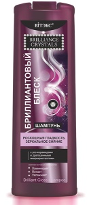 Фотография Витекс Brilliance Crystals • Шампунь БРИЛИАНТОВЫЙ БЛЕСК 500мл, код 01 44