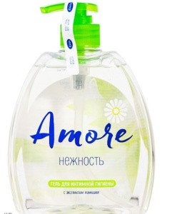 Фотография Romax Гель для интимной гигиены • Amore • Нежность • 500гр