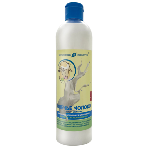 Фотография Эксклюзив-косметик Крем-шампунь • ОВЕЧЬЕ МОЛОКО интенсивное питание и укрепление • Для тонких поврежденных волос • 500г