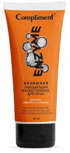 Фотография  Compliment Энзимная Маска-Гоммаж для лица Очищающая, 80 мл арт 919883